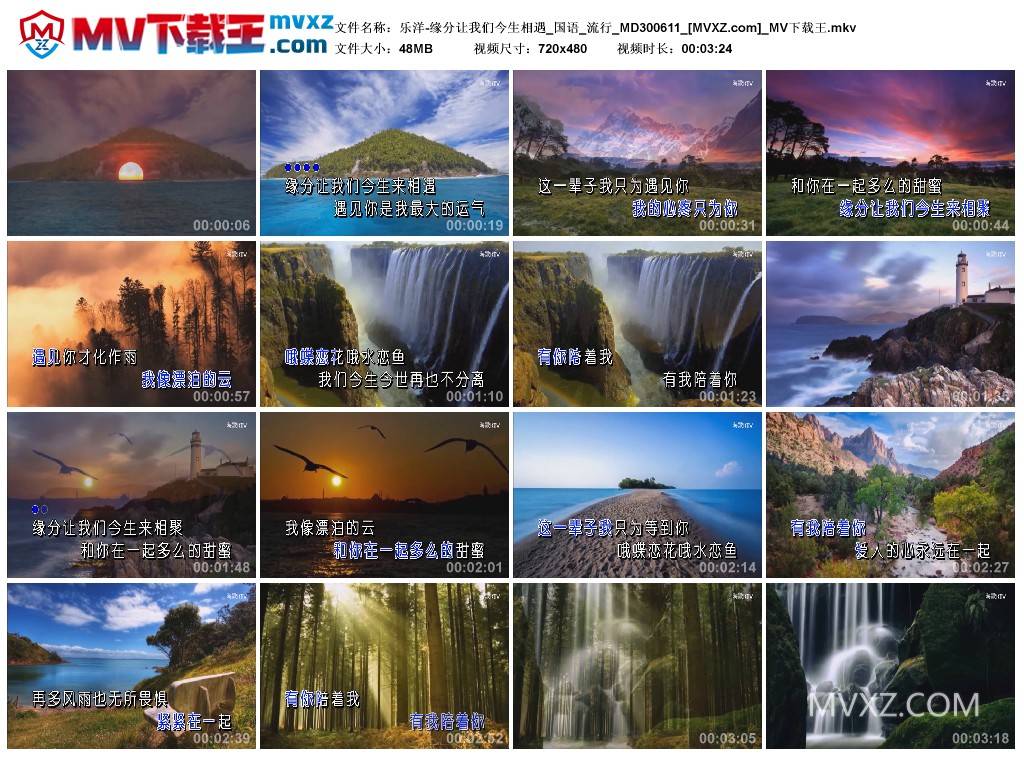 乐洋-缘分让我们今生相遇_国语_流行_MD300611